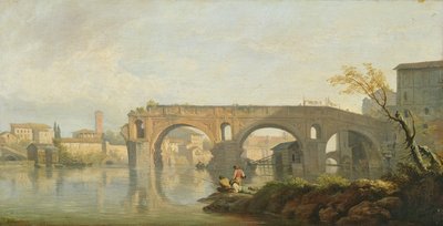 De Ponte Rotto, Rome door Claude Joseph Vernet